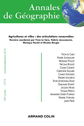 Agricultures et villes