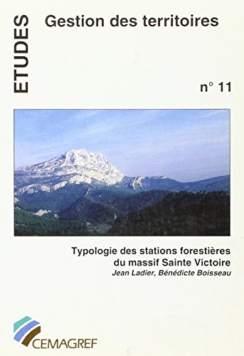 Typologie des stations forestières du massif Sainte Victoire
