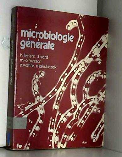 Microbiologie générale.