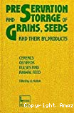 Preservation and storage of grains, seeds and their by-products