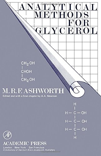Analytical methods for glycerol.