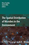 The spatial distribution of microbes in the environment