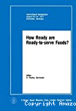 How ready are ready-to-serve foods ? - International symposium (23/08/1977 - 24/08/1977, karlsruhe, Allemagne).