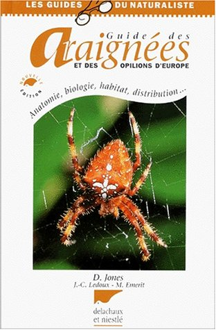 Guide des araignées et des opilions d'Europe