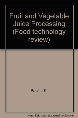 Fruit and vegetable juice processing.