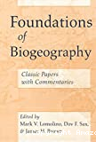 Foundations of biogeography