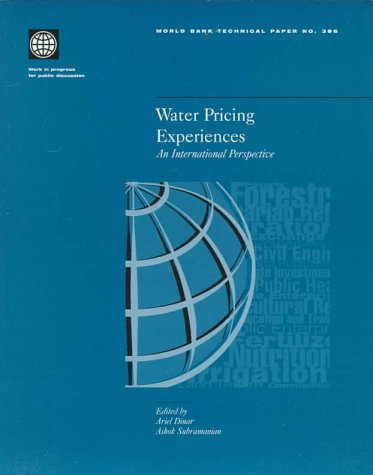 Water pricing experiences- An international perspective