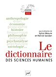 Dictionnaire des sciences humaines