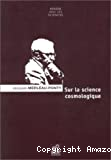 Sur la science cosmologique