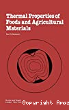 Thermal properties of foods and agricultural materials.
