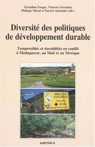 Diversité des politiques de développement durable