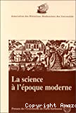 La science à l'époque moderne