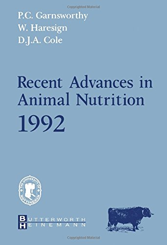 Recent advances in animal nutrition, 1992
