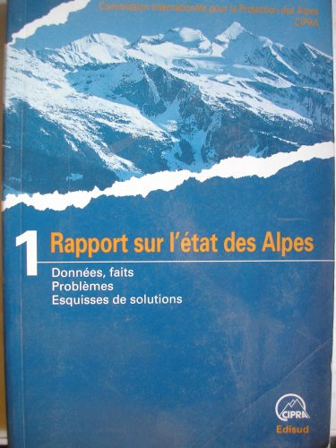 1er rapport sur l'état des Alpes