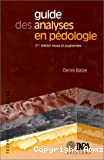 Guide des analyses en pédologie