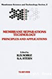 Membrane separations technology. Principles and applications.