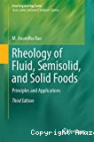 Rheology of fluid, semisolid, and solid foods