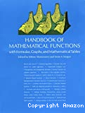 Handbook of mathematical functions, with formulas, graphs, and mathematical tables.