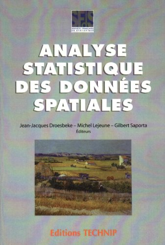 Analyse statistique des données spatiales.