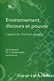 Environnement, discours et pouvoir