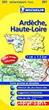 Carte Michelin, Ardèche - Haute-Loire, n°331