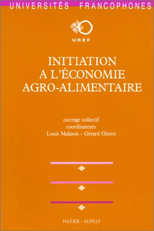 Initiation à l'économie agro-alimentaire