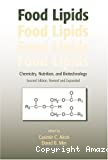 Food lipids. Chemistry, nutrition and biotechnology.
