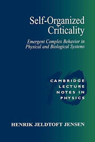 Self-organized criticality. Emergent complex behavior in physical and biological systems.
