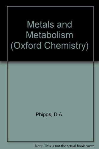 Metals and metabolism.