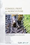 Conseil privé en agriculture