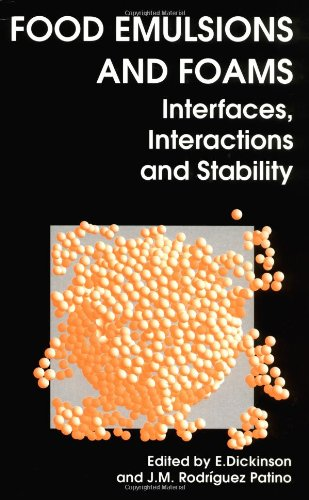 Food emulsions and foams. Interfaces, interactions and stability - Conference (16/03/1998 - 18/03/1998, Seville, Espagne).