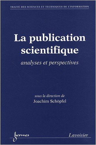 La publication scientifique