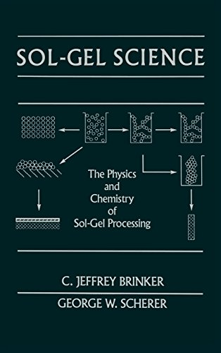 Sol-Gel science. The physics and chemistry of sol-gel processing.