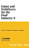 Gums and stabilisers for the food industry 6 - 6th International conference (Juillet 1991, Wrexham, Clwyd, Angleterre).