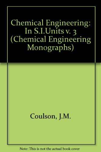 Chemical engineering. (6 Vol.) Vol. 3 : Chemical reactor design, biochemical reaction engineering including computational techiques and control