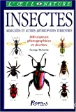 Insectes : araignées et autres arthropodes terrestres