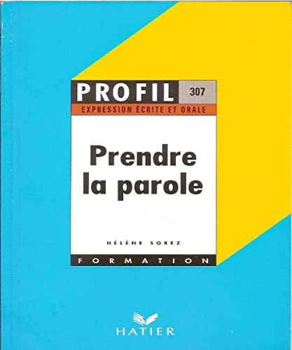 Prendre la parole