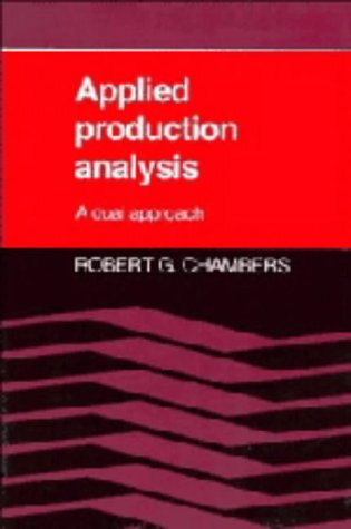 Applied production analysis