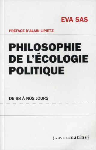 Philosophie de l'écologie politique