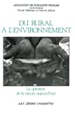 Du rural à l'environnement : la question de la nature aujourd'hui