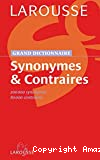 Synonymes & contraires