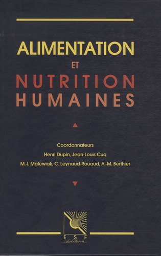 Alimentation et nutrition humaines