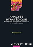 Analyse stratégique. Mouvements, signaux concurrentiels et interdépendance.