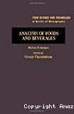 Analysis of foods and beverages : modern techniques.