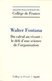 Du calcul au vivant : le défi d'une science de l'organisation