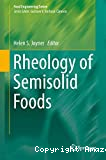 Rheology of semisolid foods