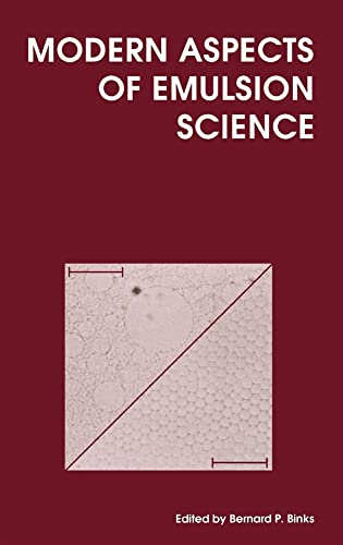 Modern aspects of emulsion science.