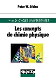 Les concepts de chimie physique.