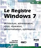 Le Registre Windows 7
