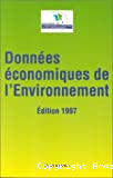 Données économiques de l'environnement
